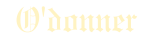Logotipo Cerveceria ODonner
