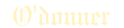 Logotipo Cerveceria ODonner